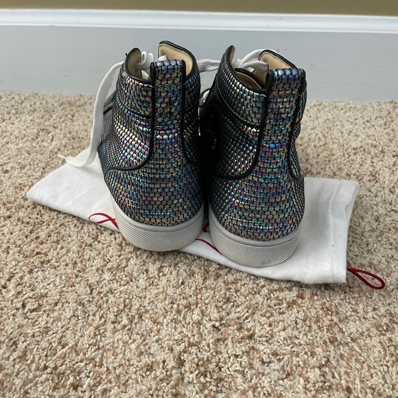 Rare Christian louboutin hightop sneakers 41.5 - Picture 8 of 14
